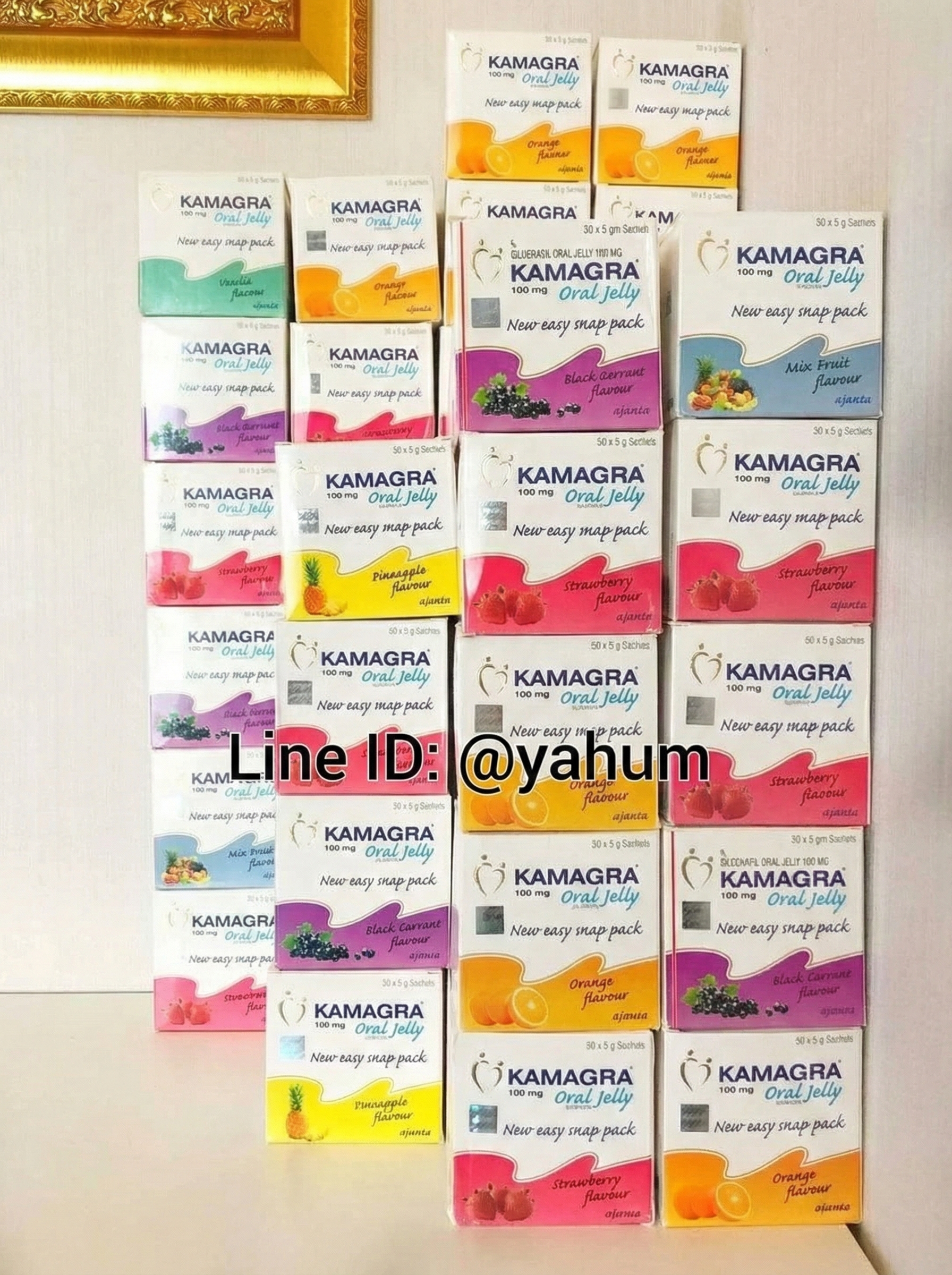 Kamagra Oral Jelly ส่วนผสม Sildenafil 100mg
